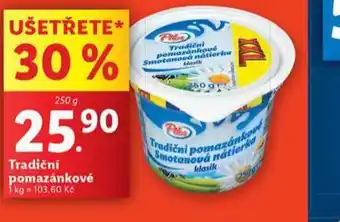 Lidl Tradiční pomazánkové nabídka