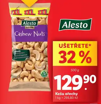 Lidl Kešu ořechy nabídka