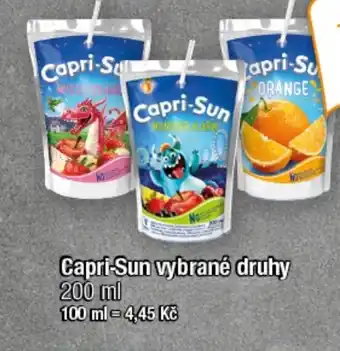 Capri-Sun vybrané druhy