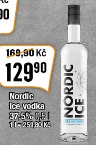 TEMPO Nordic Ice Vodka 37.5% 0.5L nabídka