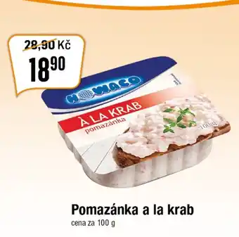 Pomazánka a la krab