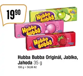 TEMPO Hubba Bubba Originál, Jablko, Jahoda nabídka