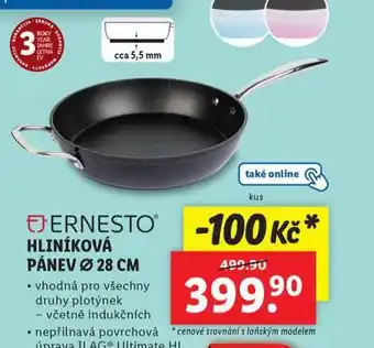 Lidl Hliníková pánev 28 cm nabídka