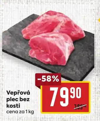 Billa Vepřová plec bez kosti nabídka