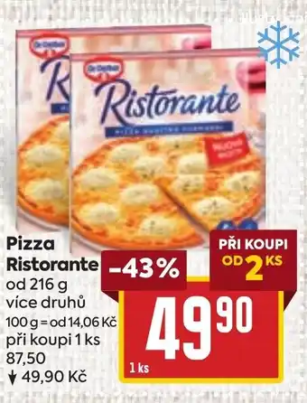 Billa Pizza Ristorante nabídka