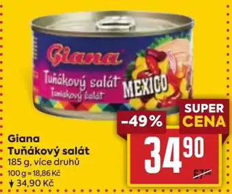 Billa Giana Tuňákový salát nabídka