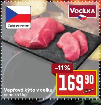 Billa Vepřová kýta v celku nabídka