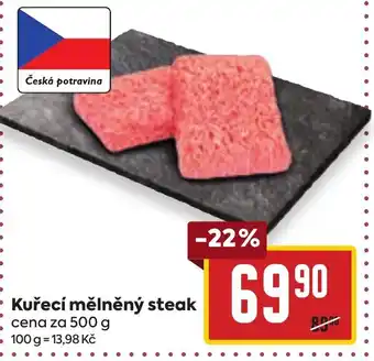 Billa Kuřecí mělněný steak nabídka