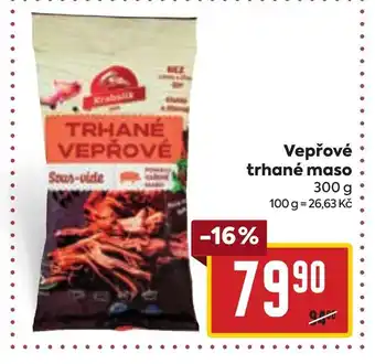 Billa Vepřové trhané maso nabídka
