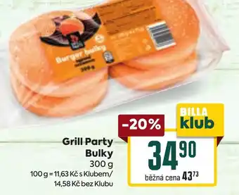 Billa Grill Party Bulky 300 g nabídka