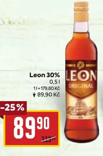 Billa Leon 30% nabídka