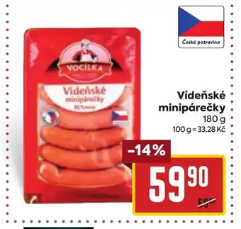 Vídeňské minipárečky