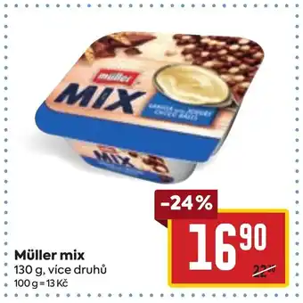 Billa Müller mix nabídka