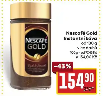 Billa Nescafé Gold Instantní káva nabídka