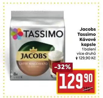 Billa Jacobs Tassimo Κάνονέ kapsle nabídka