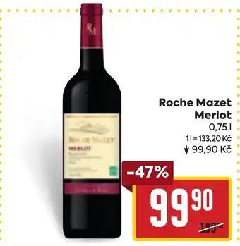 Billa Roche Mazet Merlot nabídka