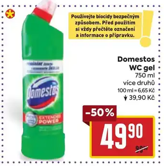 Domestos WC gel 750 ml