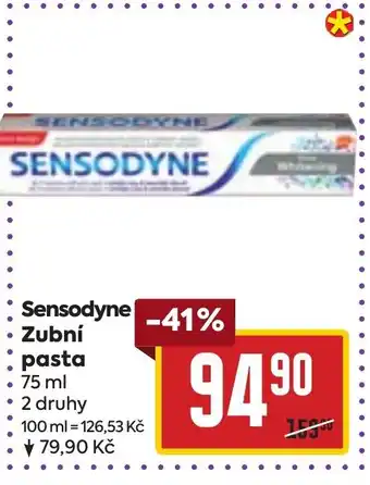 Billa Sensodyne Zubní pasta nabídka