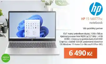 Expert HP 15-fd0777nc notebook nabídka