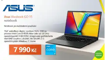 Asus Vivobook GO 15 notebook
