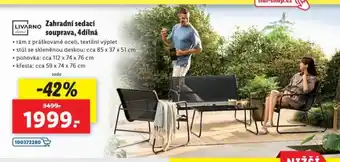 Lidl Zahradní sedací souprava nabídka