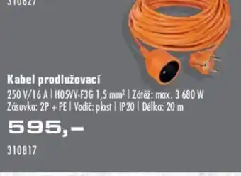 Uni Hobby Kabel prodlužovací nabídka