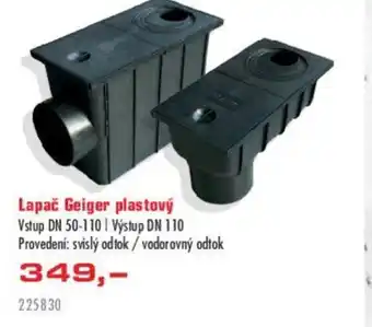Lapač Geiger plastový