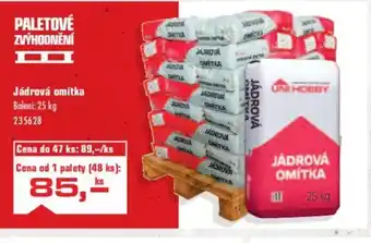 Uni Hobby Jádrová omítka nabídka