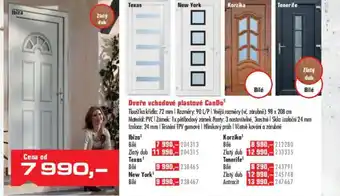 Uni Hobby Dveře vchodové plastové CanDo¹ nabídka