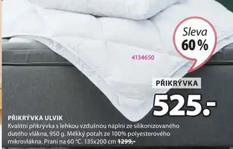 JYSK PŘIKRÝVKA ULVIK nabídka