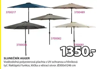 JYSK SLUNEČNÍK AGGER nabídka
