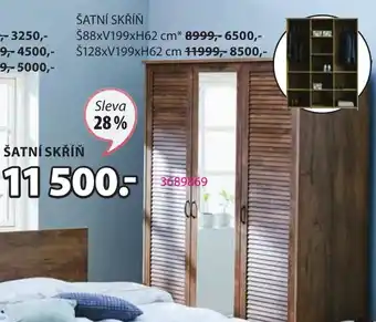 JYSK ŠATNÍ SKŘÍŇ MANDERUP nabídka