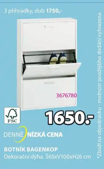 JYSK BOTNÍK BAGENKOP nabídka