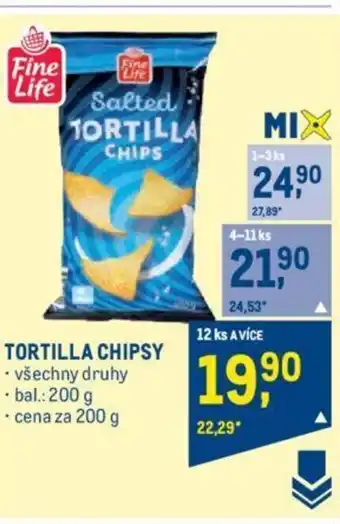 Makro TORTILLA CHIPSY nabídka