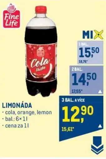 Makro LIMONÁDA nabídka