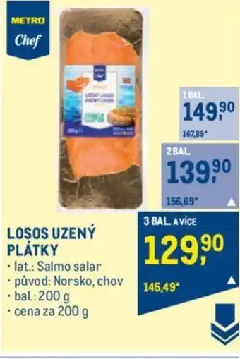 Makro LOSOS UZENÝ PLÁTKY nabídka