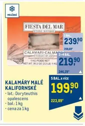 Makro KALAMÁRY MALÉ KALIFORNSKÉ nabídka