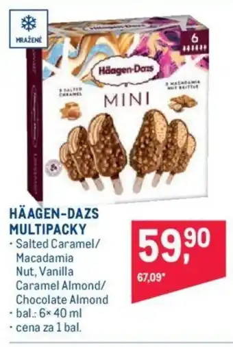 Makro HÄAGEN-DAZS MULTIPACKY nabídka