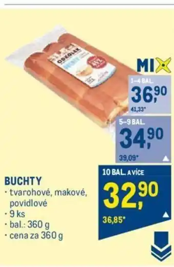 Makro BUCHTY nabídka