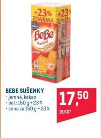 Makro BEBE SUŠENKY nabídka