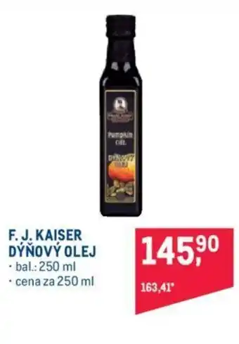 Makro F. J. KAISER DÝŇOVÝ OLEJ nabídka
