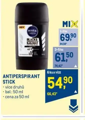 Makro ANTIPERSPIRANT STICK nabídka