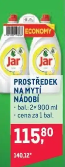 Makro JAR PROSTŘEDEK NA MYTÍ NÁDOBÍ nabídka