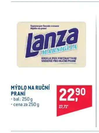 Makro MÝDLO NA RUČNÍ PRANÍ nabídka