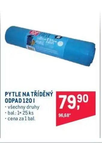 Makro PYTLE NA TŘÍDĚNÝ ODPAD 120 L nabídka