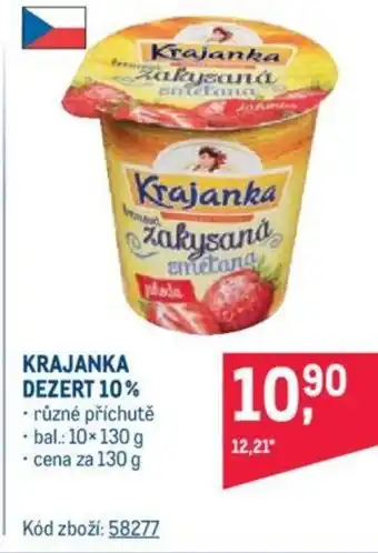 Makro KRAJANKA DEZERT 10% nabídka