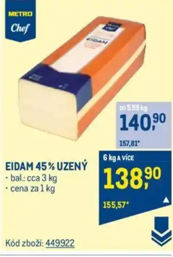 Makro EIDAM 45% UZENÝ nabídka