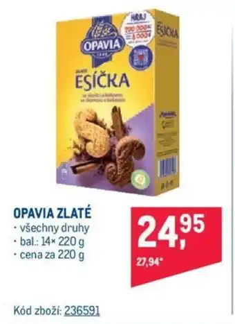 Makro OPAVIA ZLATÉ nabídka