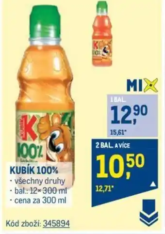 Makro KUBÍK 100% nabídka