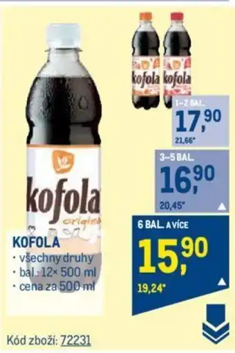 Makro KOFOLA nabídka